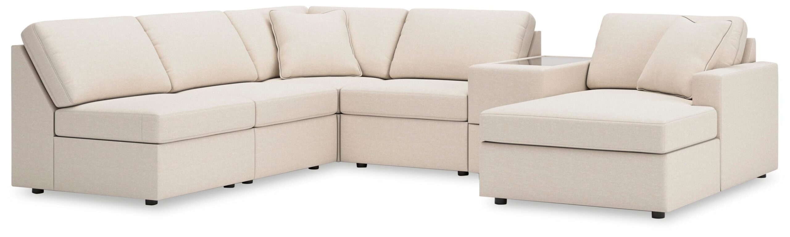 2dd0e1b76665c67764797d5d97ebebda Modmax 6-Piece Sectional with Chaise - Image 1