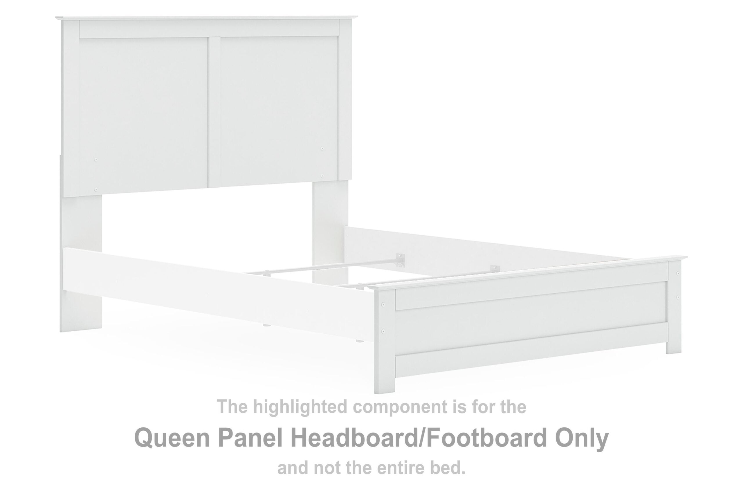 2ea0bc5755b711ed33946c26451e1ab2 Bostwick Shoals Queen Panel Headboard/Footboard - Image 1