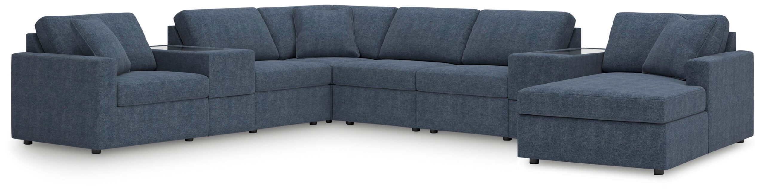 2ea83250aec7bfee3df8db0a82d98948 Modmax 8-Piece Sectional with Chaise - Image 1