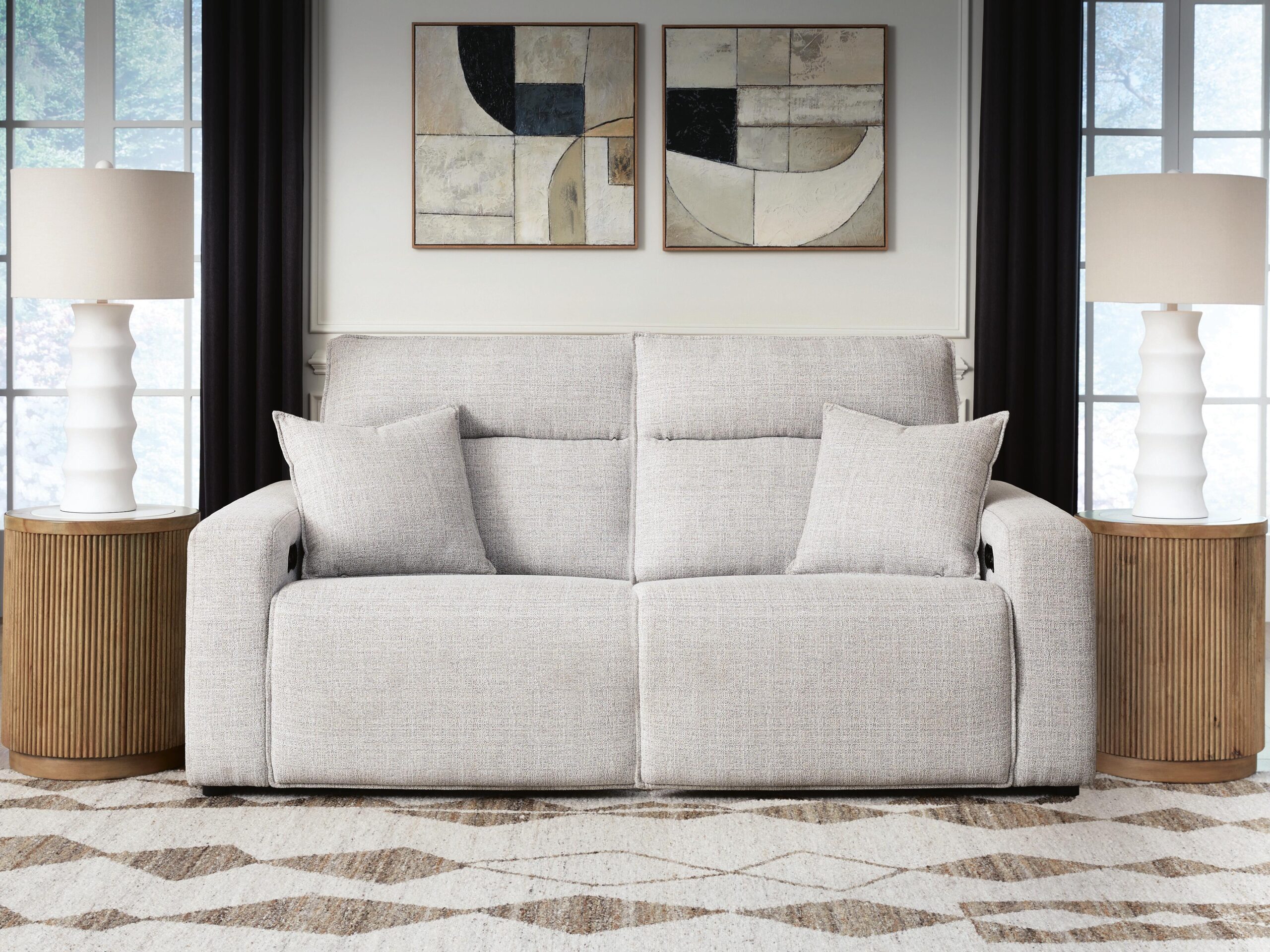39ac3510223a152cc1ad6fa7cdf36c88 Modmax II 2-Piece Reclining Loveseat - Image 1