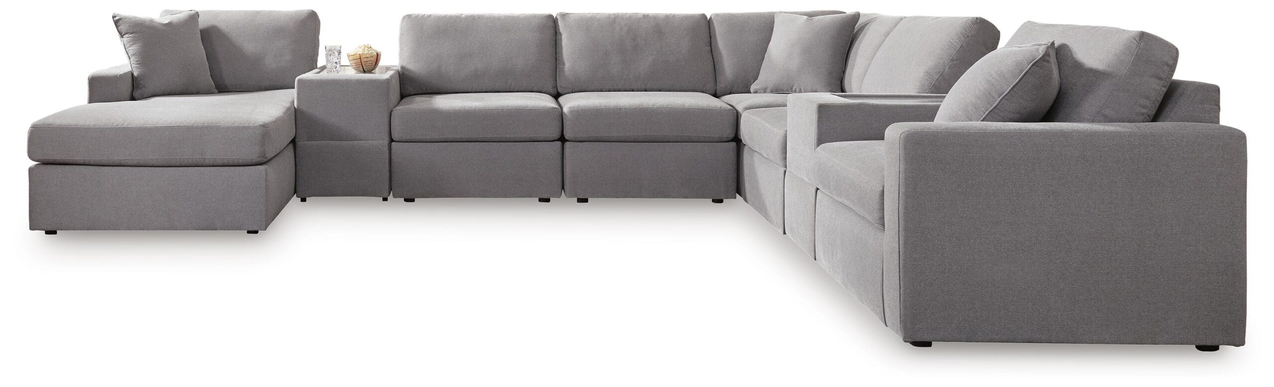 3a6831366ca42afd391dd1298d241c1e Modmax 8-Piece Sectional with Chaise - Image 1