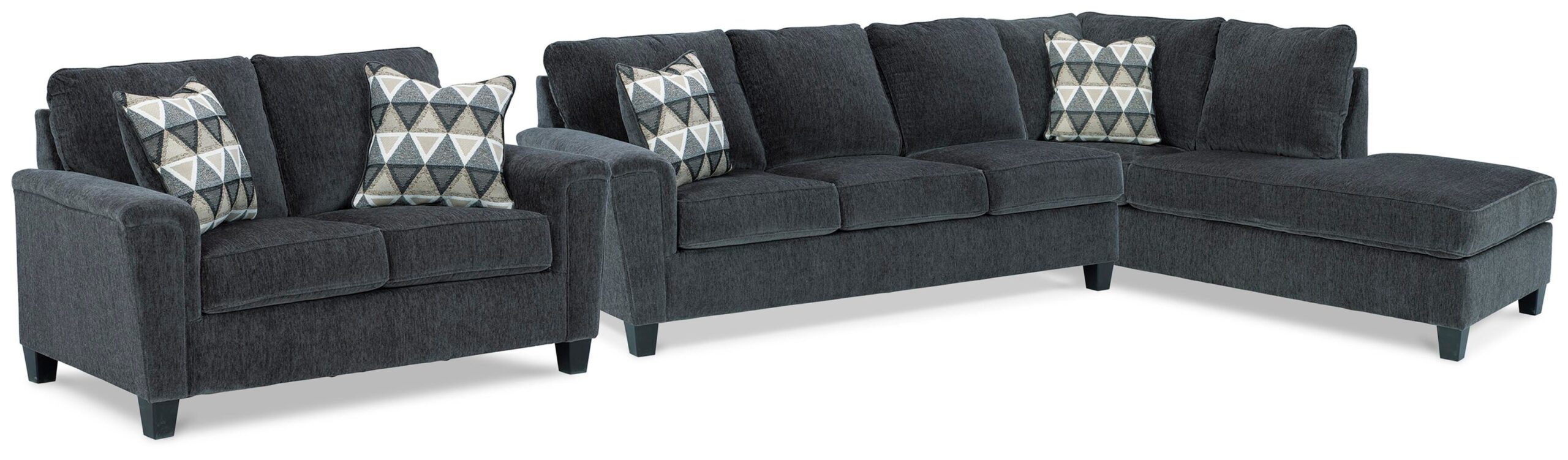 3d117d836ed3a9ec3ea00cee8f07ad5e Abinger 2-Piece Sectional and Loveseat - Image 1