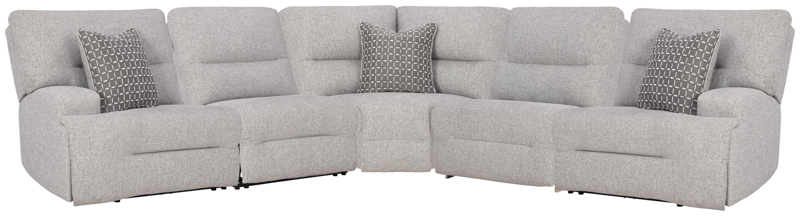 3ded33957c3408b1e1c7a1d5332b335c Acklen Place 5-Piece Power Reclining Sectional - Image 1