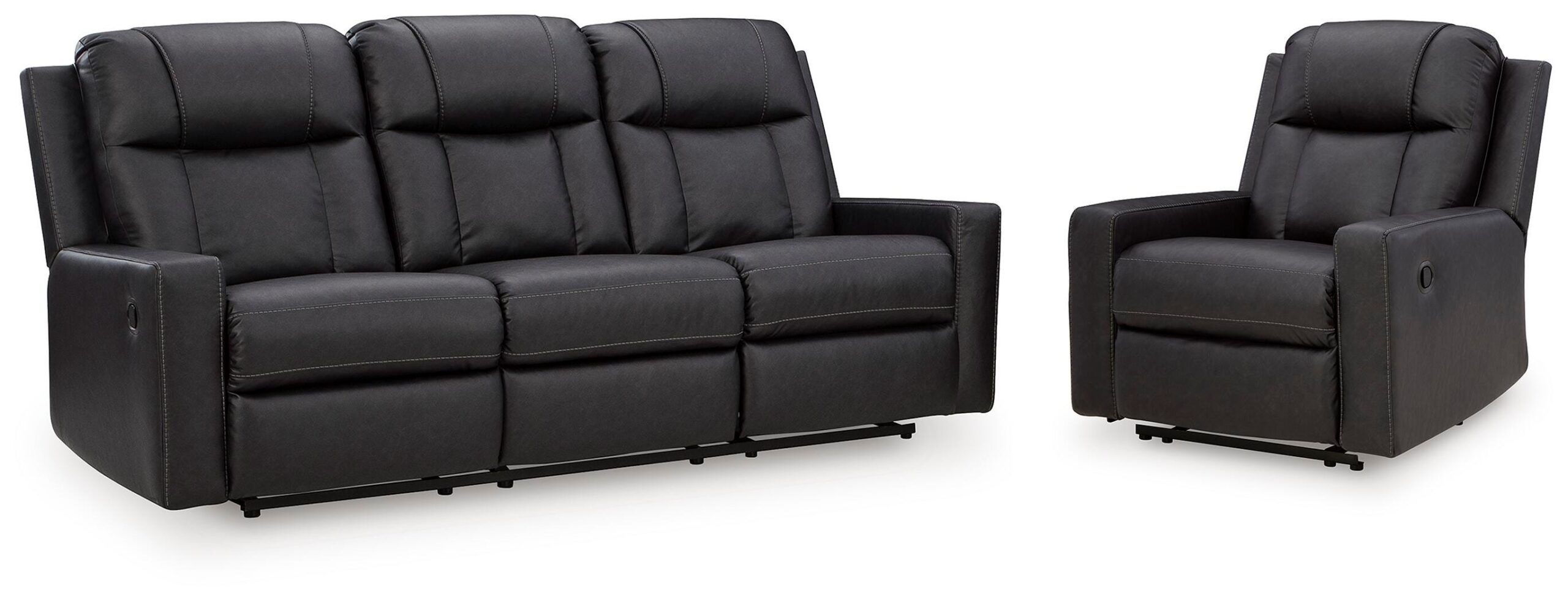 3f997d2532f9ee5302bda286491f24f2 Mackmenville Reclining Sofa and Recliner - Image 1