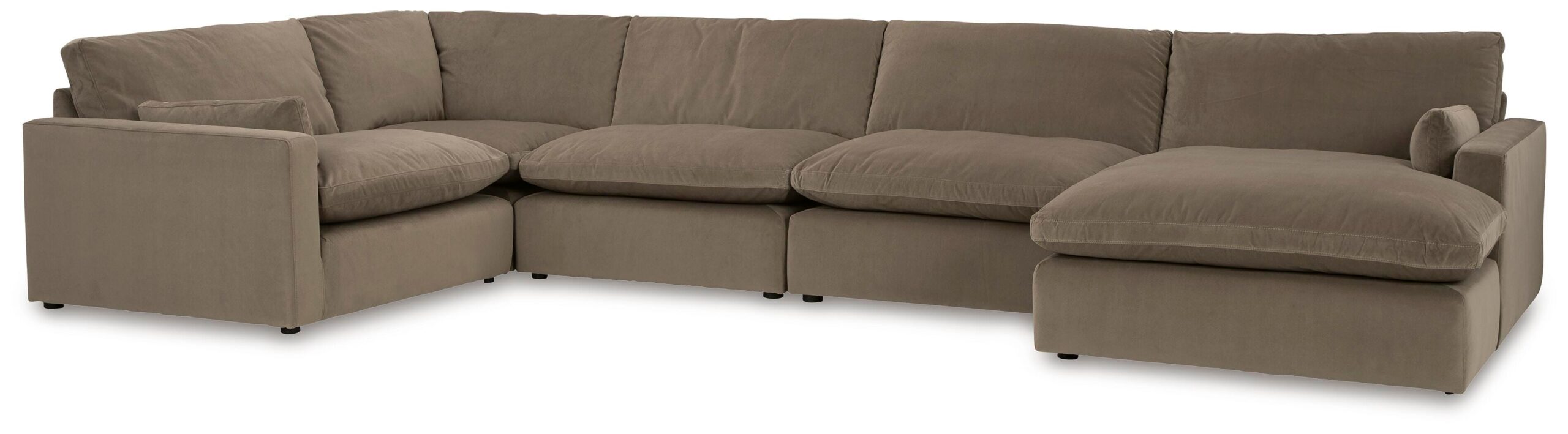 402cedeec825e4b450bc51fa10441f4e Sophie 5-Piece Sectional with Chaise - Image 1