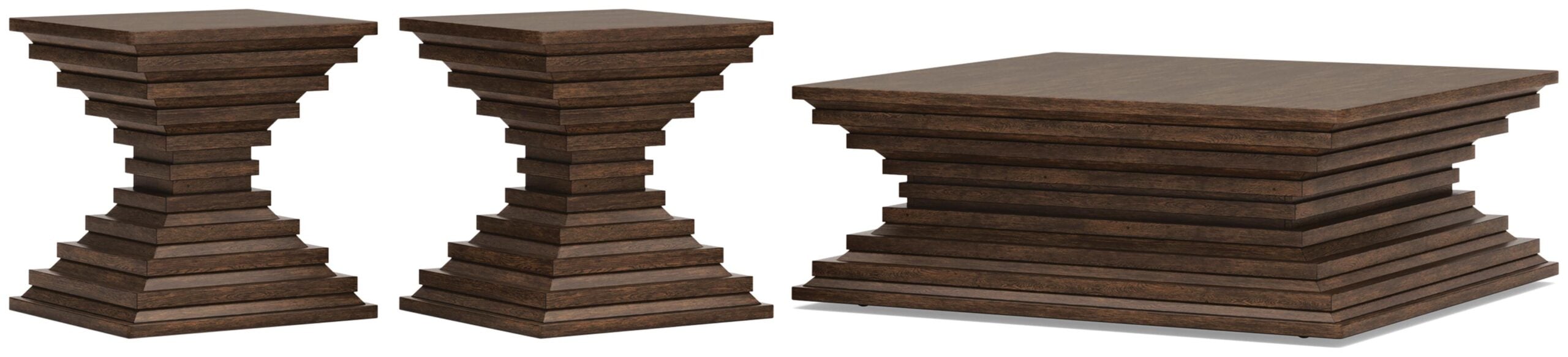 42191980bd9804d0ad378670b3c0ed17 Hannodream Coffee Table and 2 Ends - Image 1