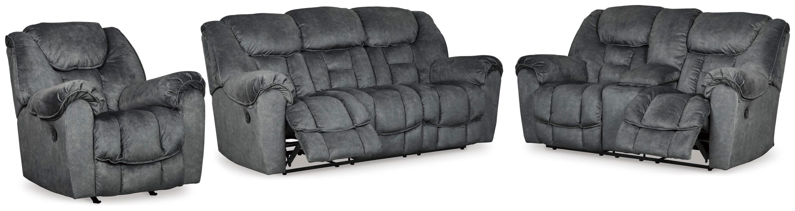 42b54da9afbe8edb29740dd35d0ee7a2 Capehorn Reclining Sofa, Loveseat and Recliner - Image 1