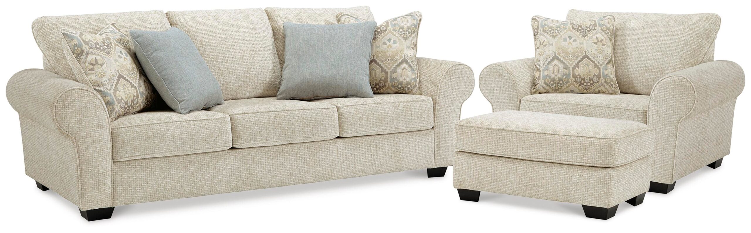48a4452dceb1f07c562583983d0d2431 Haisley Sofa, Chair, and Ottoman - Image 1