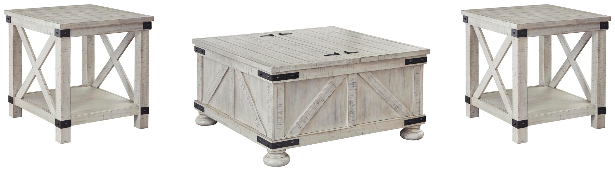 48b9a63b9b565f4d679ef253b6cdf07a Carynhurst Coffee Table and 2 End Tables - Image 1