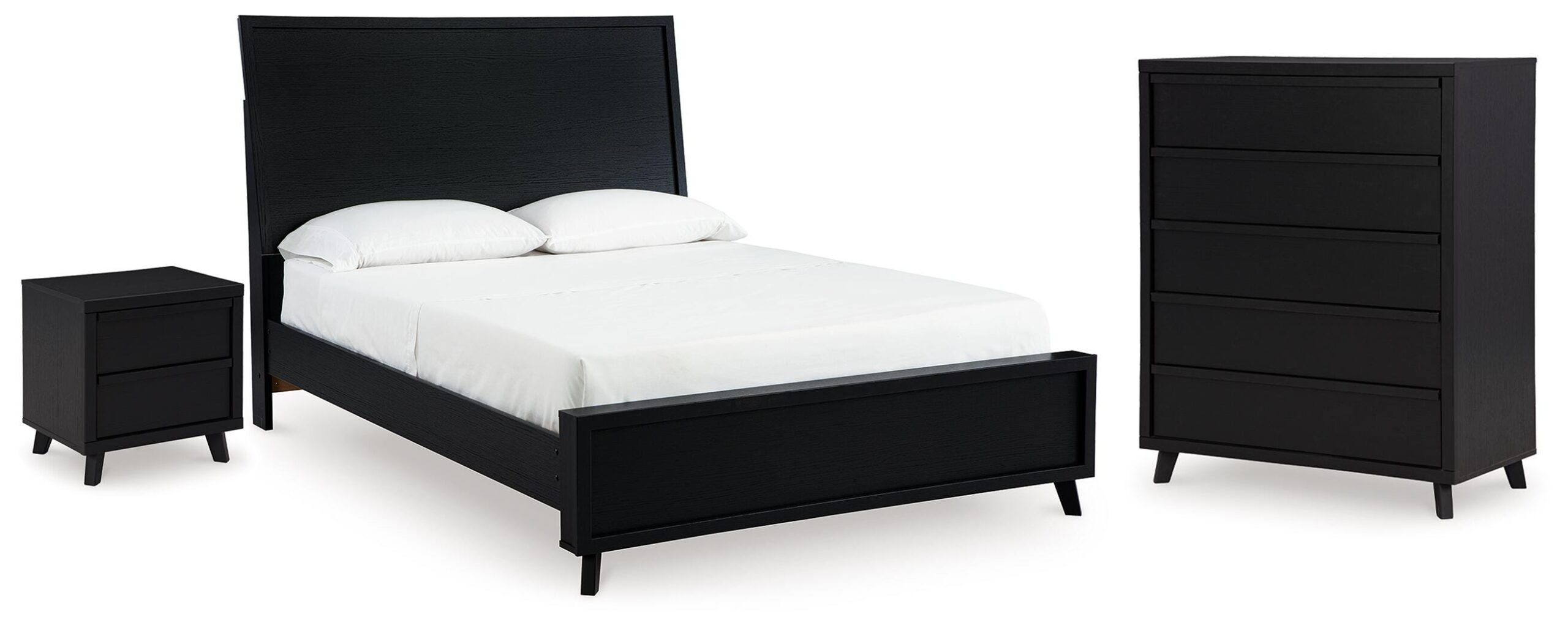 49daaae3925b111382c16216db88d069 Danziar Queen Panel Bed, Chest and Nightstand - Image 1