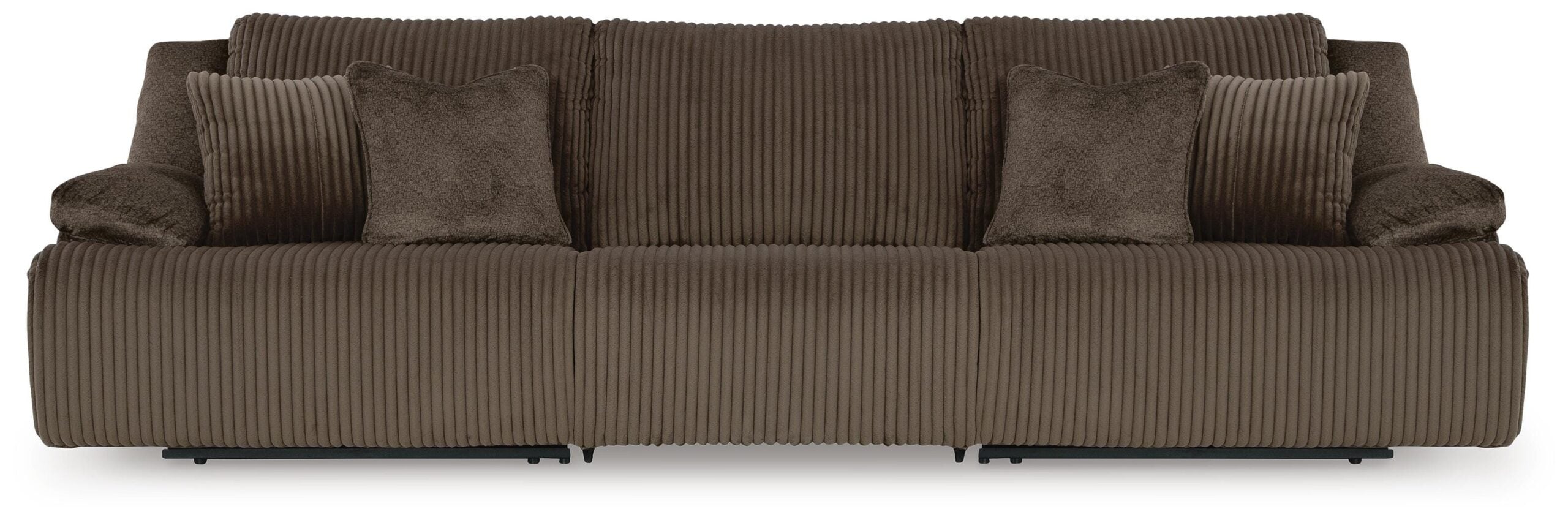 4a4cc3bc0cc1fbdffbc4aa4d4b4cce34 Top Tier 3-Piece Reclining Sectional Sofa - Image 1