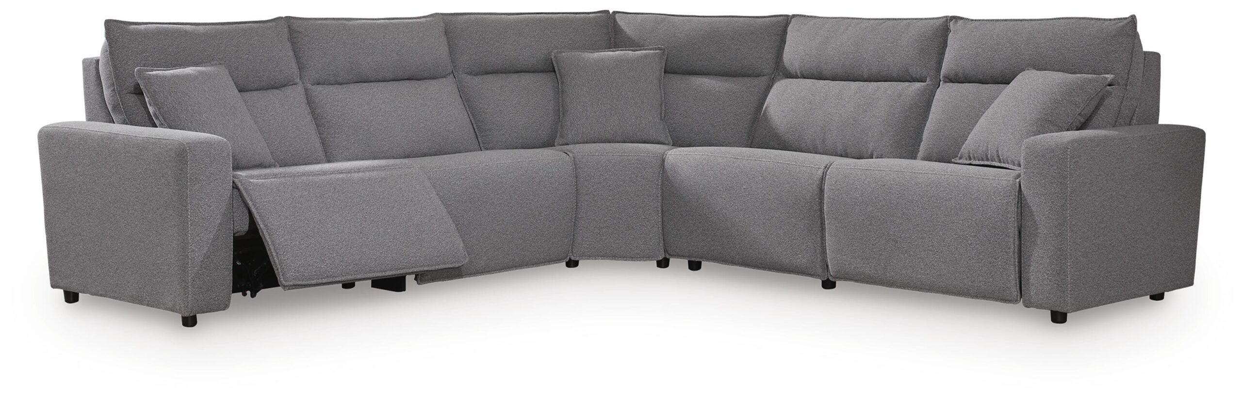 4bbc819db9ad6bc20cbd70cba13d69ba Modmax II 5-Piece Power Reclining Sectional - Image 1