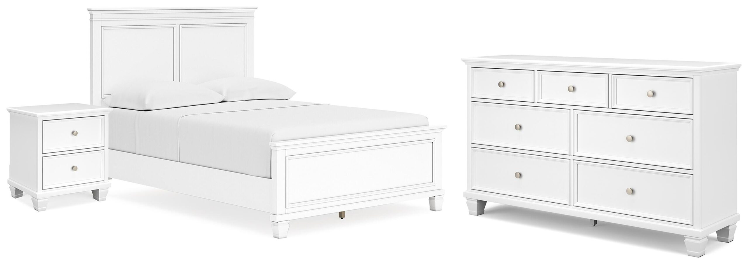 4dff11d472b4e664b56972e89e2aaaa6 Fortman Full Panel Bed, Dresser and Nightstand - Image 1
