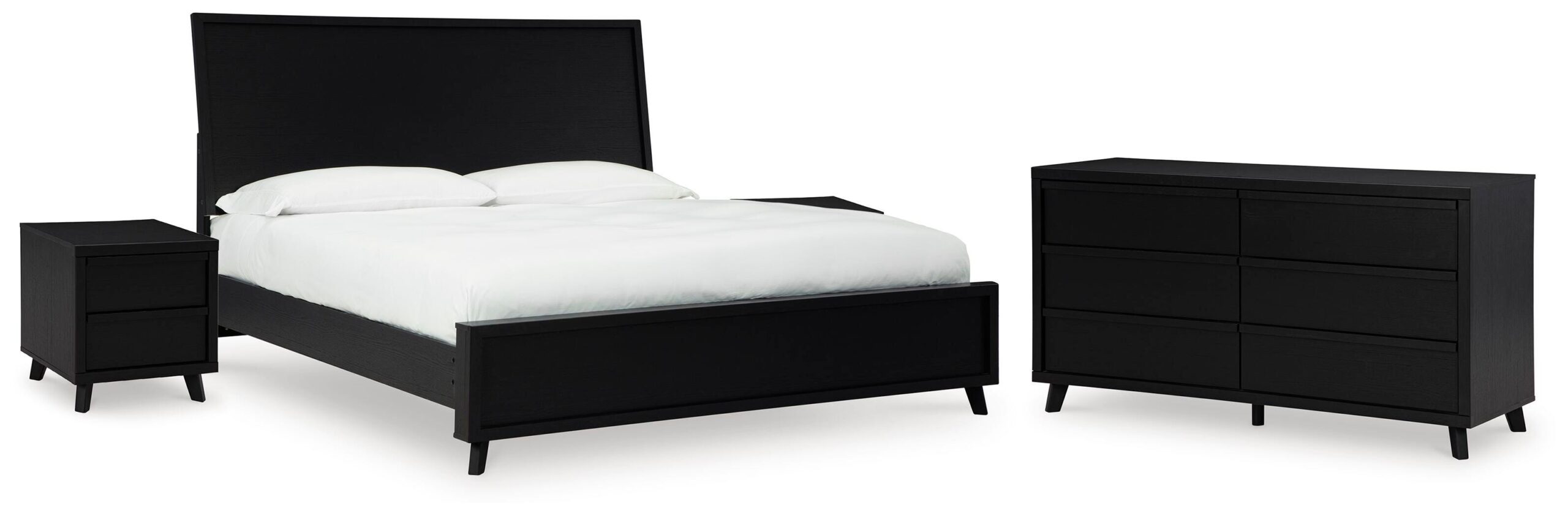 4e1d8ab91630ced4e1614e1688e6a761 Danziar King Panel Bed, Dresser and 2 Nightstands - Image 1