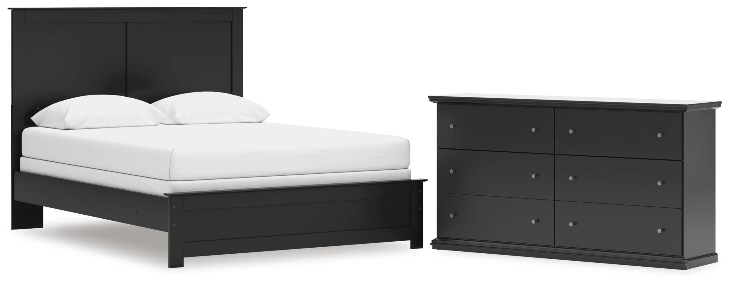 52b463e2505dd5f424f94e6938ae743c Maribel Queen Panel Bed and Dresser - Image 1