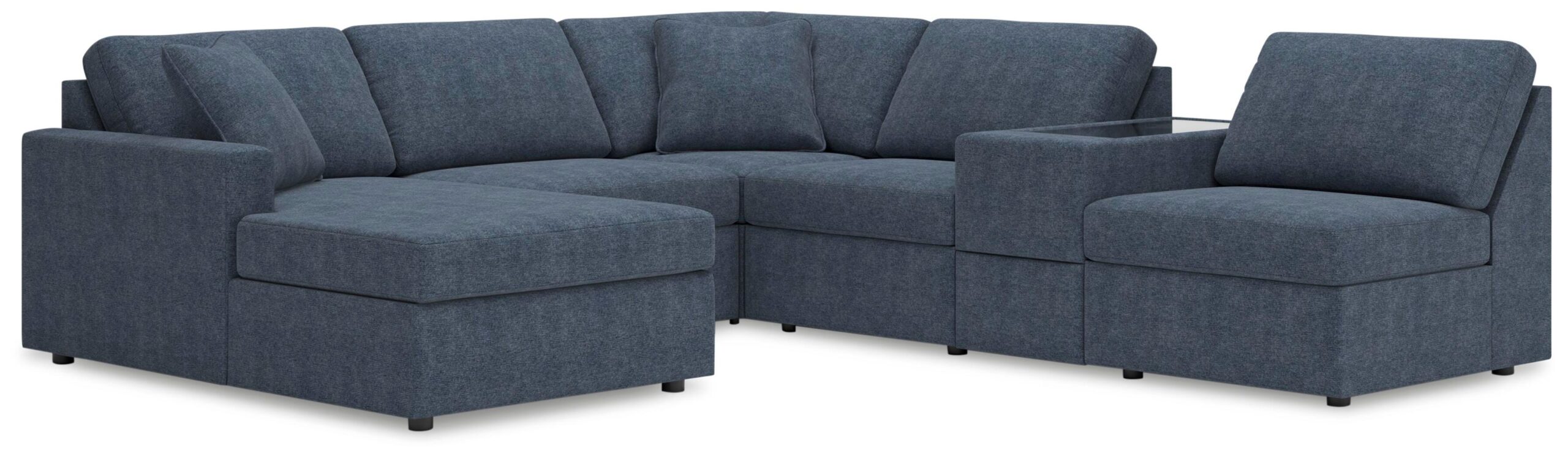 53753dae7da4045c8d1e2333f6d0d2f2 Modmax 6-Piece Sectional with Chaise - Image 1