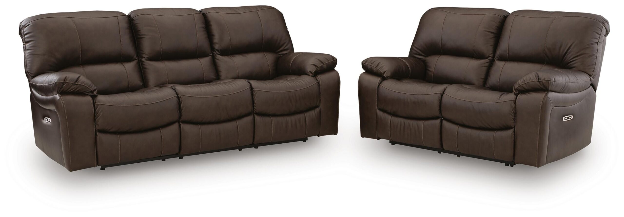 546c4081e45a6ceda1d609f9d939c4d1 Leesworth Power Reclining Sofa and Loveseat - Image 1