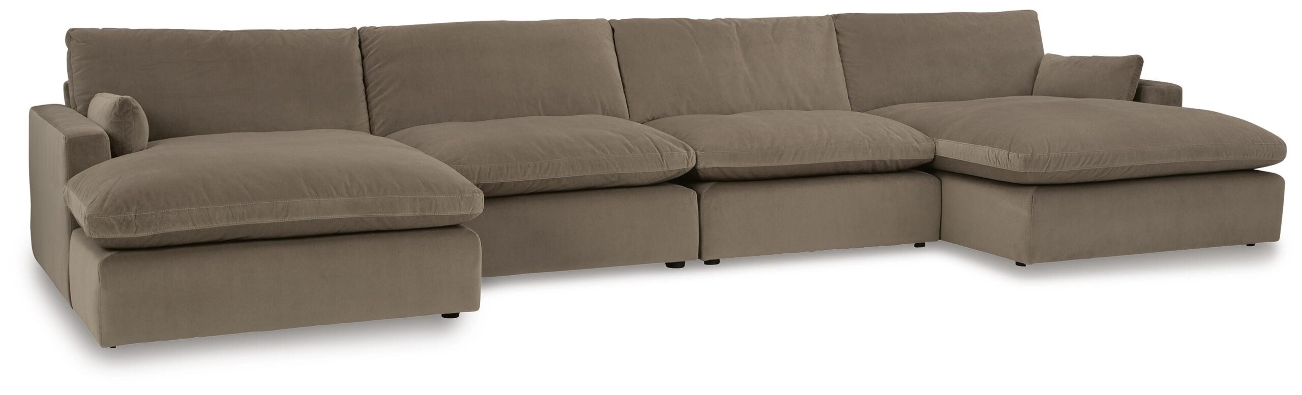 55e428109900af77032689b495026560 Sophie 4-Piece Sectional with Chaise - Image 1