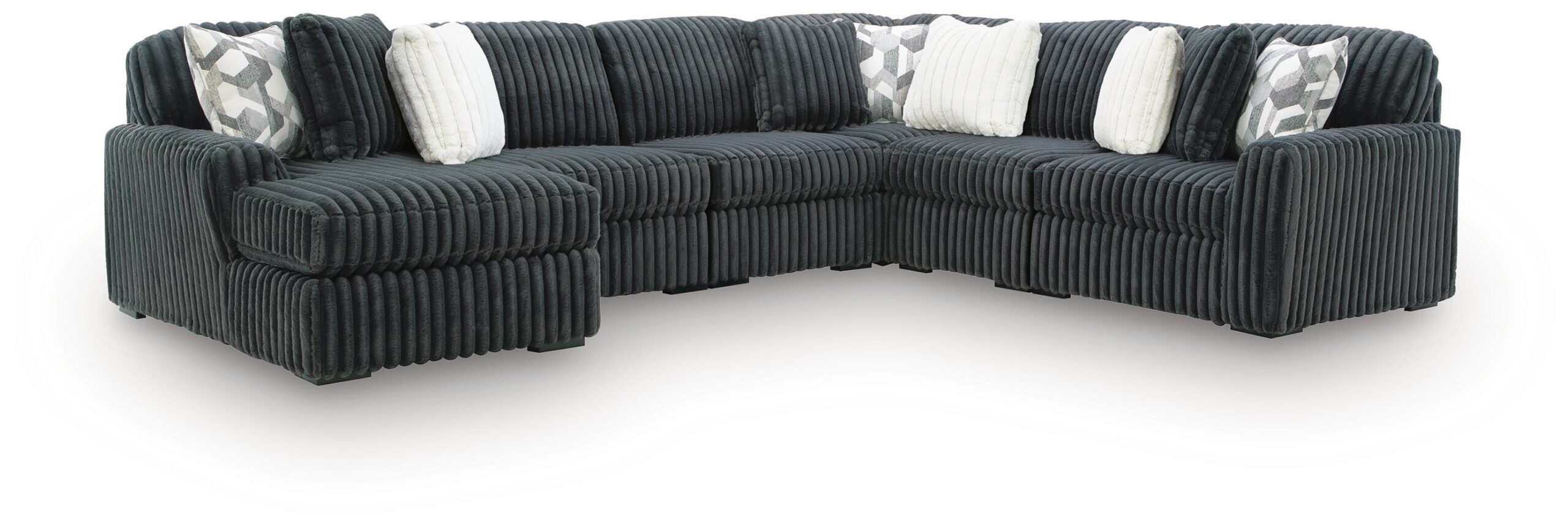 5a57086e9efdf9837705d9708c8a7821 Midnight-Madness 6-Piece Sectional with Chaise - Image 1