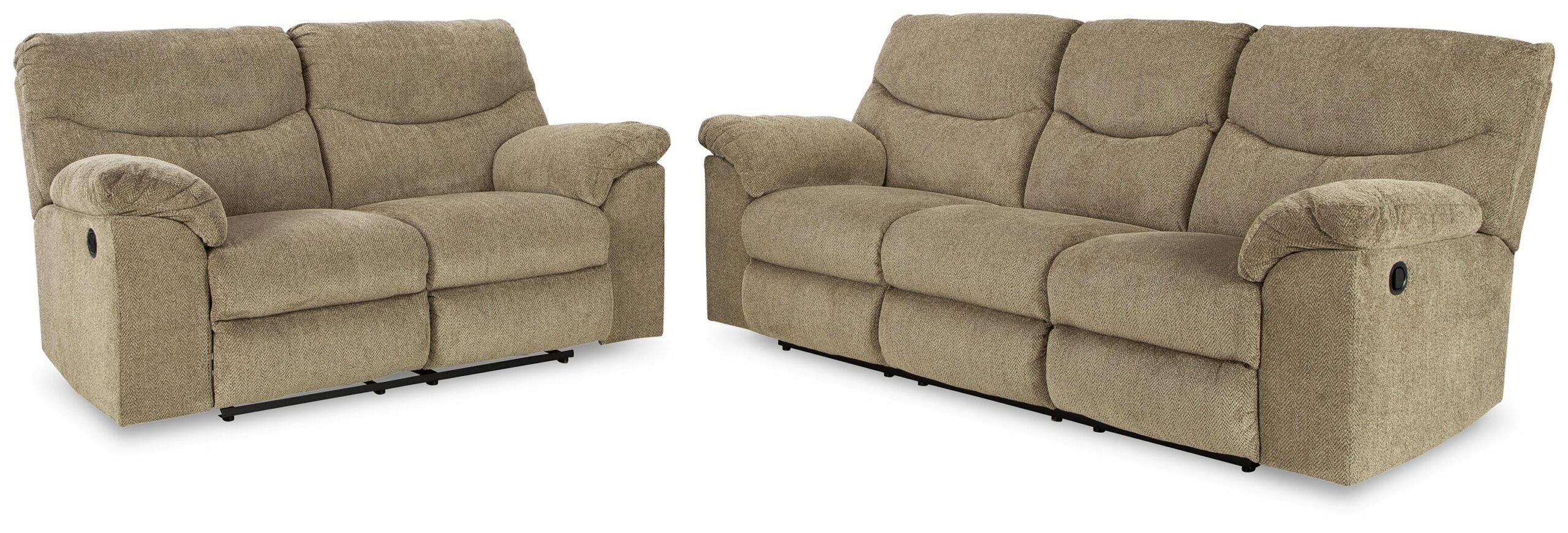 5aeba8b5f6ec4a93f65411adebf2b8f4 Alphons Reclining Sofa and Loveseat - Image 1