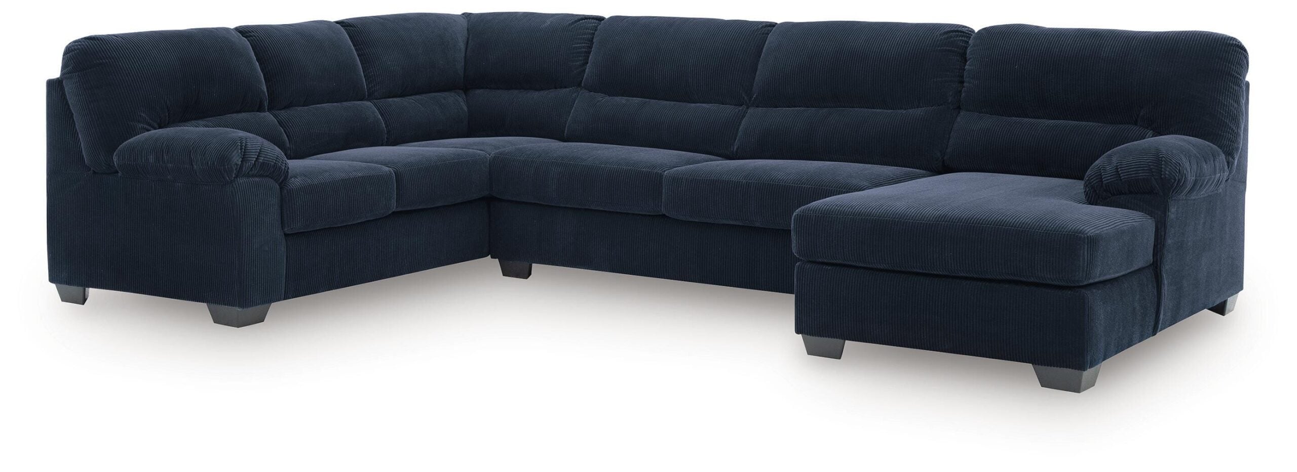 5bc9c46604836320a633e1a22f1f6e1c SimpleJoy 3-Piece Sectional with Chaise - Image 1
