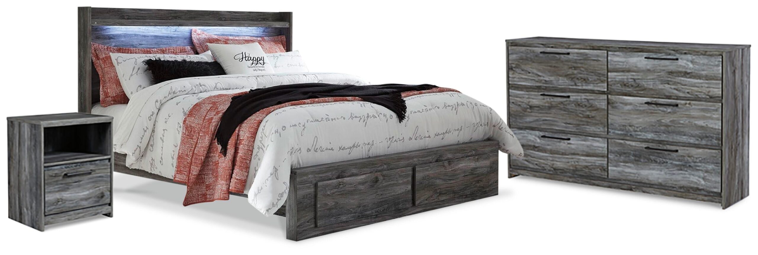 5dae4eb70c9bfe2d64c31f693f20a3e8 Baystorm King Panel Storage Bed, Dresser and Nightstand - Image 1
