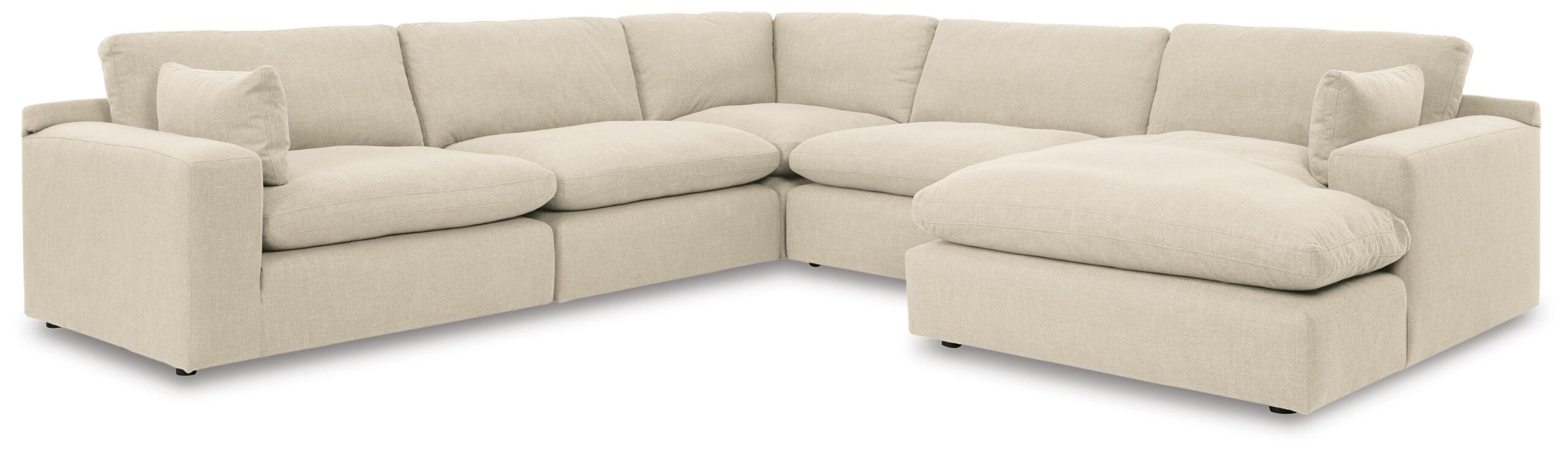 5e6a643e03638c6217457b9d19cf6536 Elyza 5-Piece Sectional with Chaise - Image 1