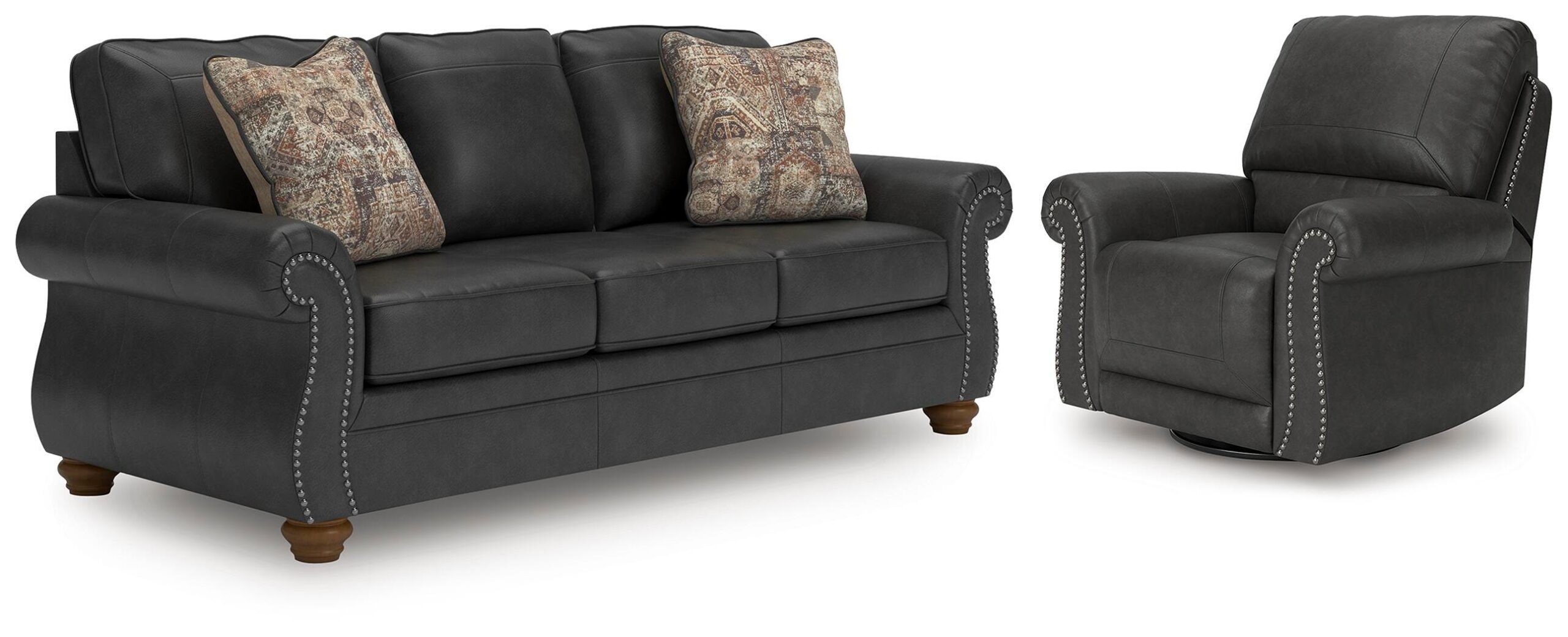 5f62abd5b43f6e506b5227f3e969ce7c Chasemore Sofa and Recliner - Image 1