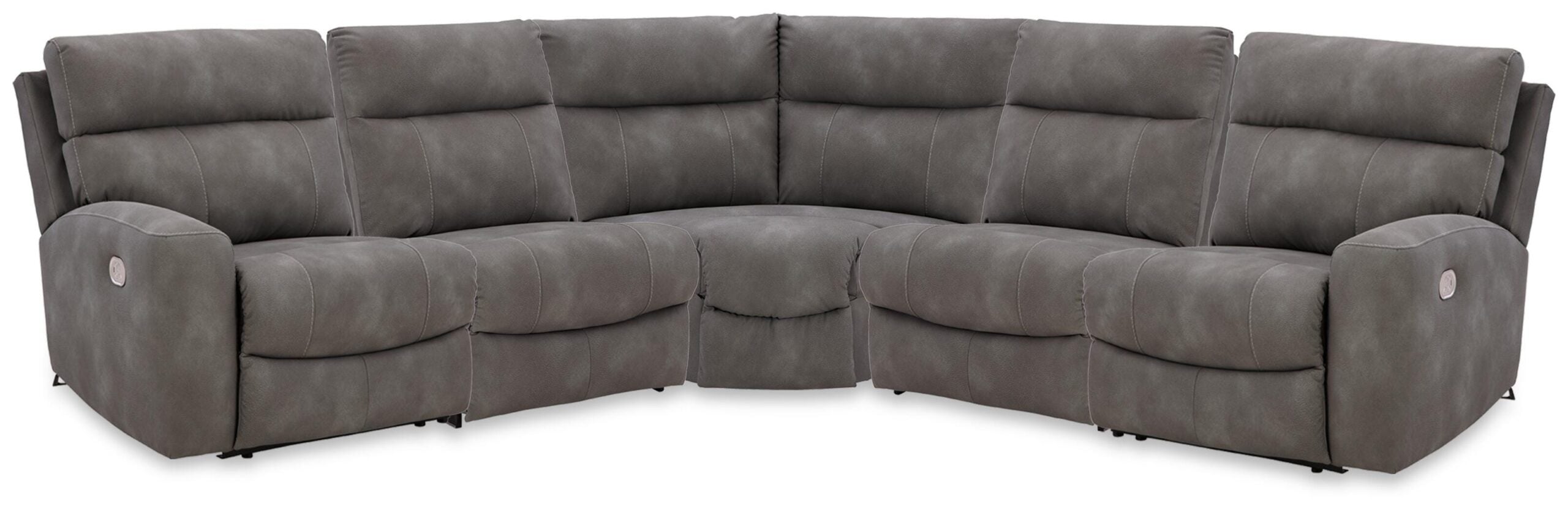 5fe141a3d64ddff09528583d99f65096 Next-Gen Durapella 5-Piece Power Reclining Sectional - Image 1