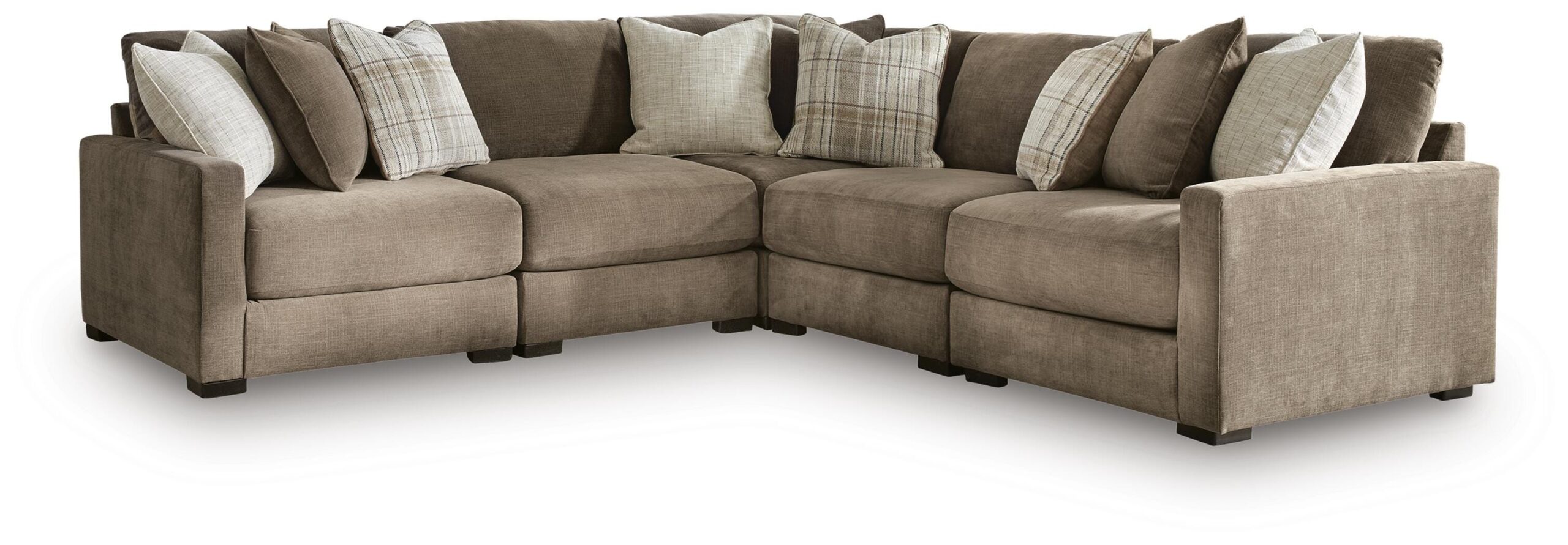 60bb36c279c844557facd681b80fc698 Camellia-Court 5-Piece Sectional - Image 1
