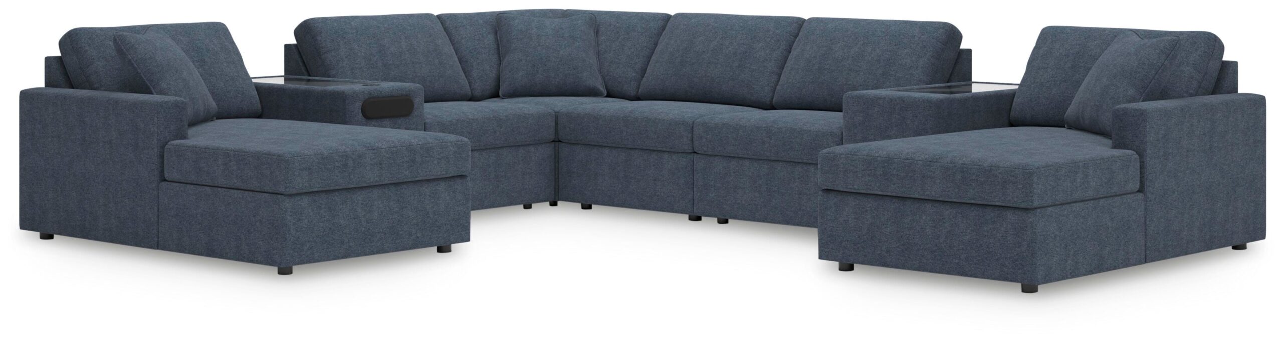 61948da4a93331c808f1e1c692e8af70 Modmax 8-Piece Sectional with Chaise - Image 1