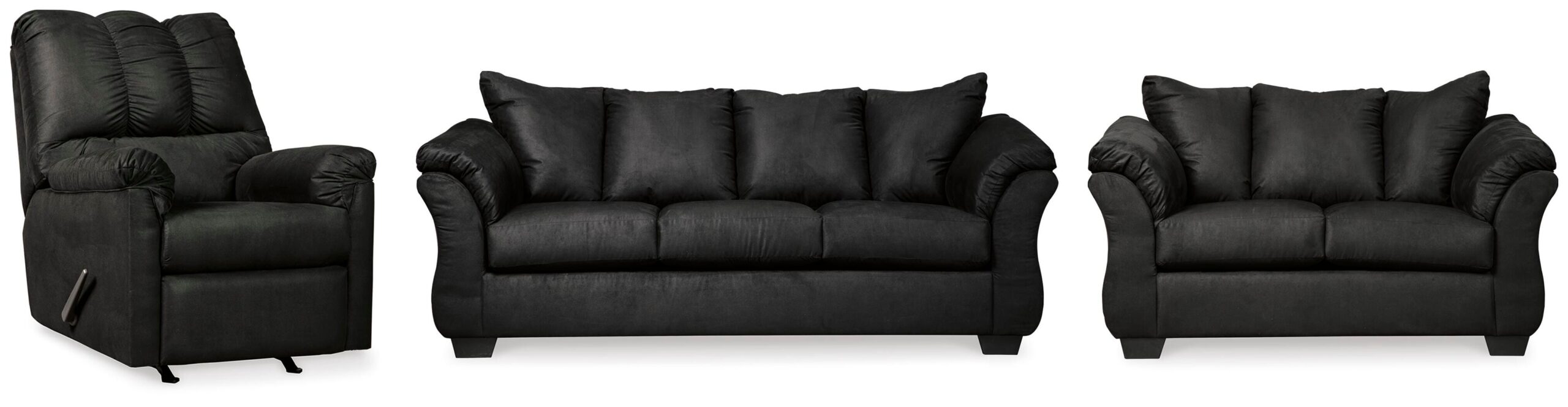 61dcc06e152506550739a1bc80833db5 Darcy Sofa, Loveseat and Recliner - Image 1