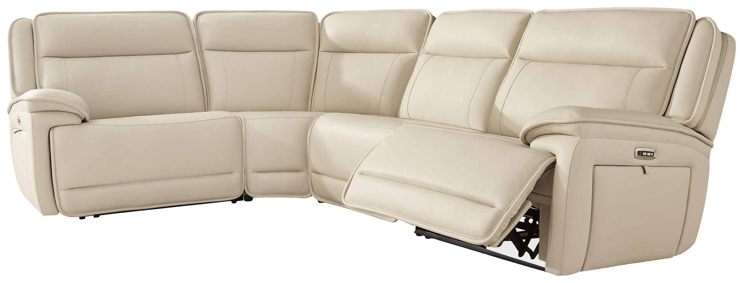 62cc4d274346b226699331d65d444184 Double Deal 4-Piece Reclining Sectional - Image 1