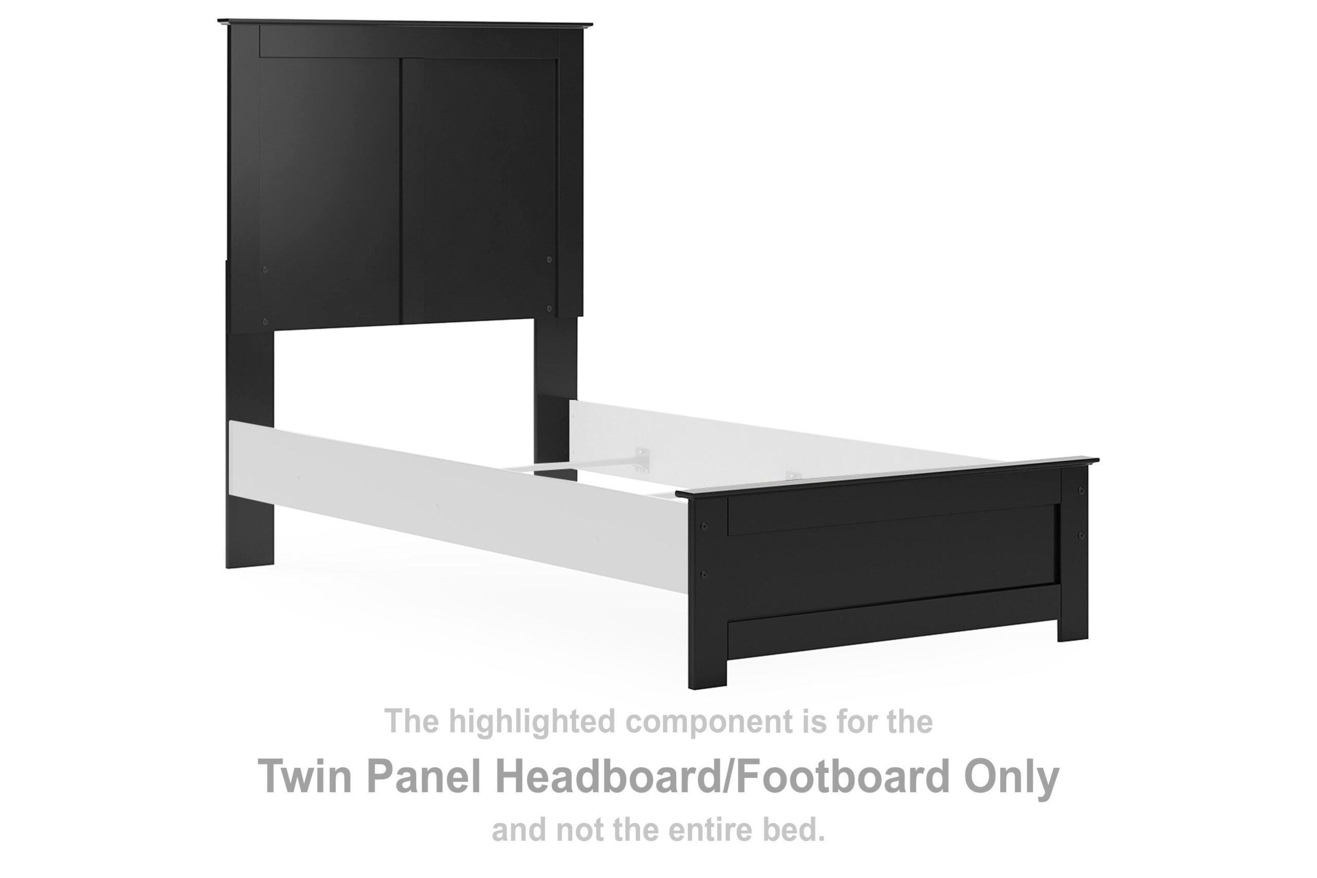 63de3668e5c1ac5b6c97017653e7d6e8 Maribel Twin Panel Headboard/Footboard - Image 1