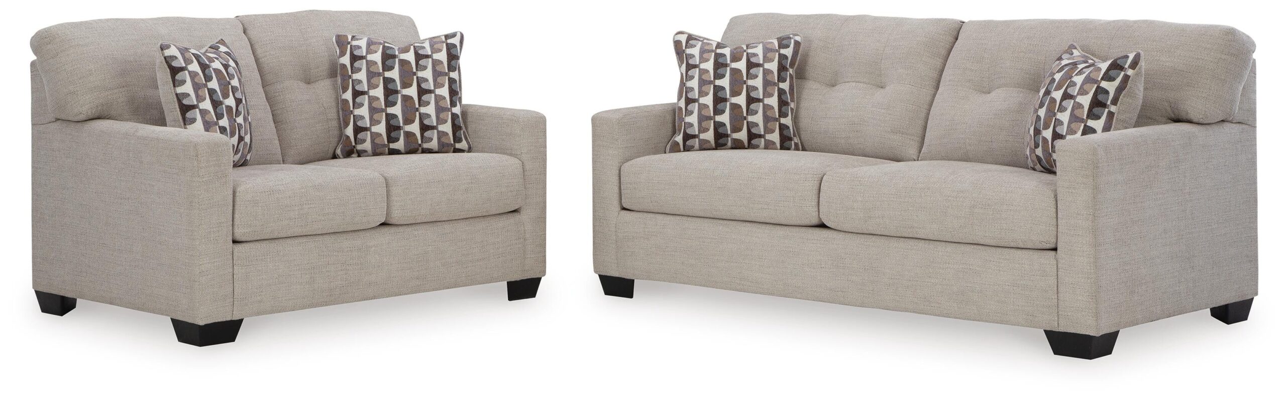 64bfabdd4f49404c392c6abaef1ca309 Mahoney Full Sofa Sleeper and Loveseat - Image 1