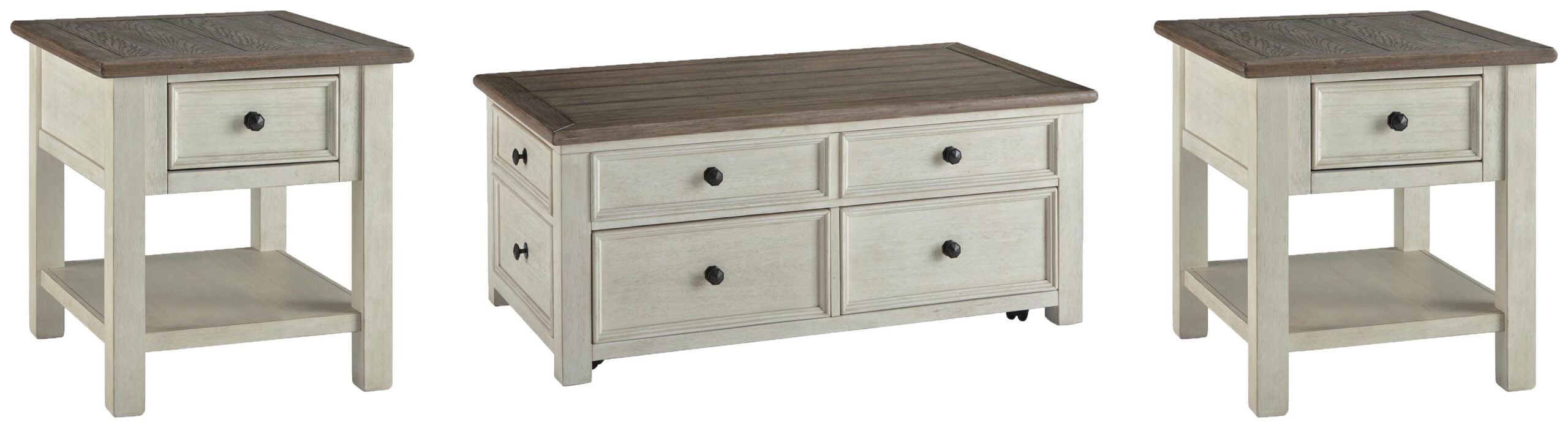 651cd6d047037206405b078e2758b9ef Bolanburg Coffee Table and 2 End Tables - Image 1
