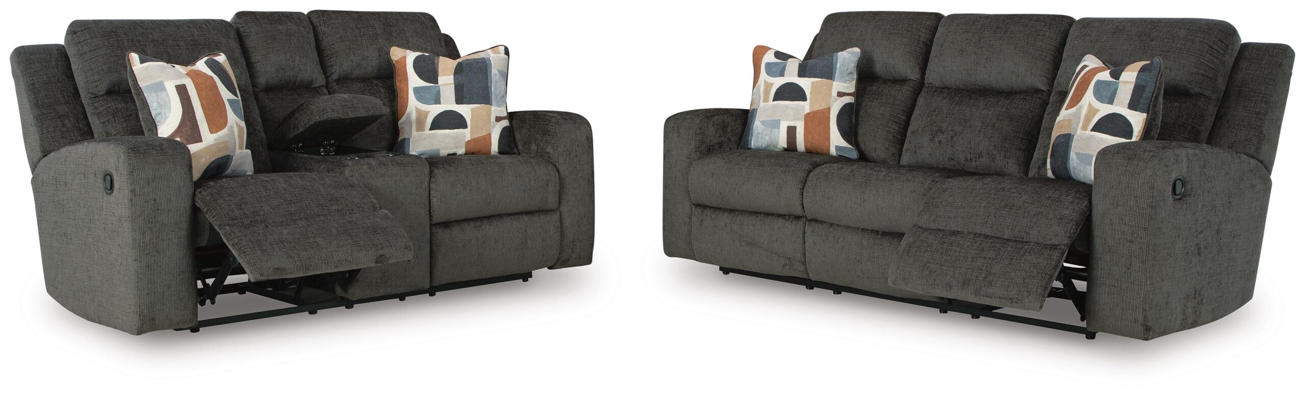 654dfbceb768ab4d929ef7b0935e72dc Kanlow Reclining Sofa and Loveseat - Image 1