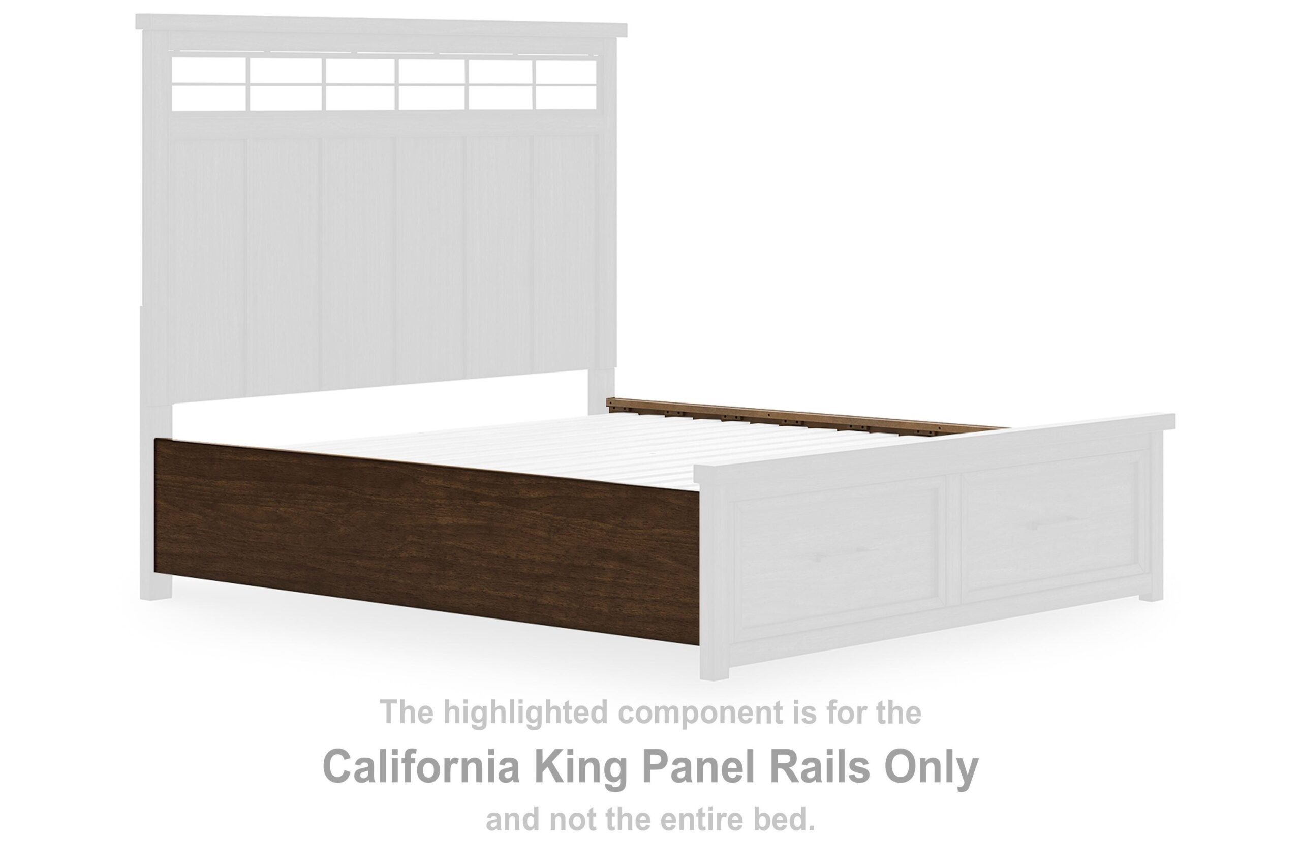 68ec182802c81800b22da0961c40789f Taffenbrook California King Panel Rails - Image 1