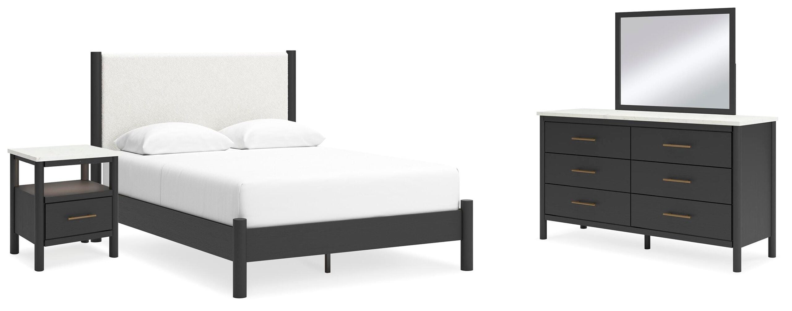 699016e4c69d0f3c63ba4e7013f35478 Cadmori Queen Panel Bed, Dresser, Mirror and Nightstand - Image 1
