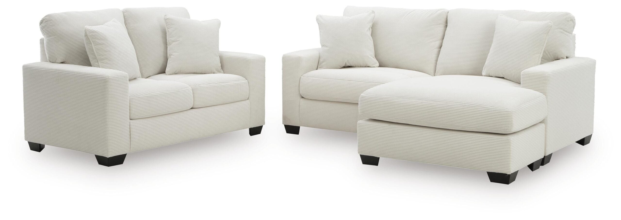 6be086e7e16b17e84cc529eb017c9505 Greenbriar Sofa Chaise and Loveseat - Image 1
