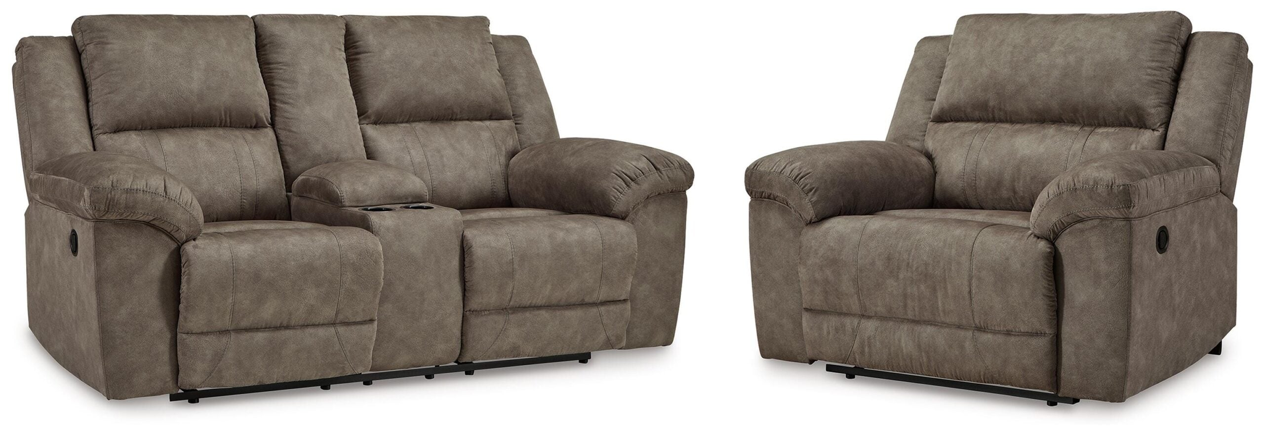 70627e6b047fb30c588999440377a9c8 Laresview Reclining Loveseat and Oversized Recliner - Image 1