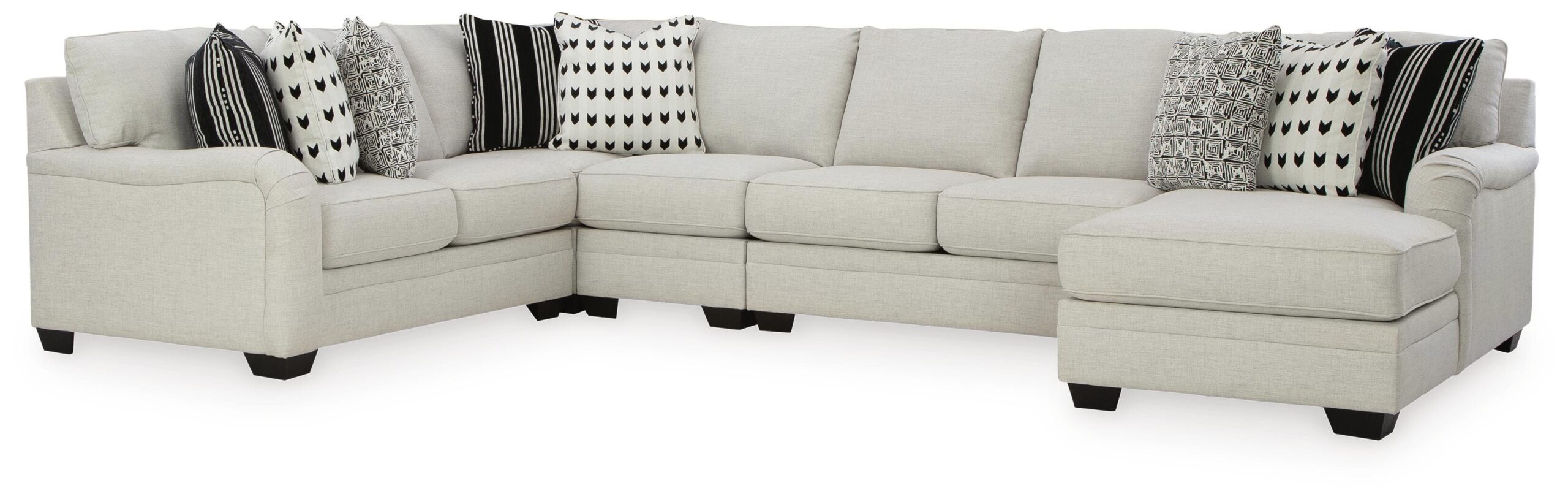 71f64d3307843b479403d7c8b666e797 Huntsworth 5-Piece Sectional with Chaise - Image 1