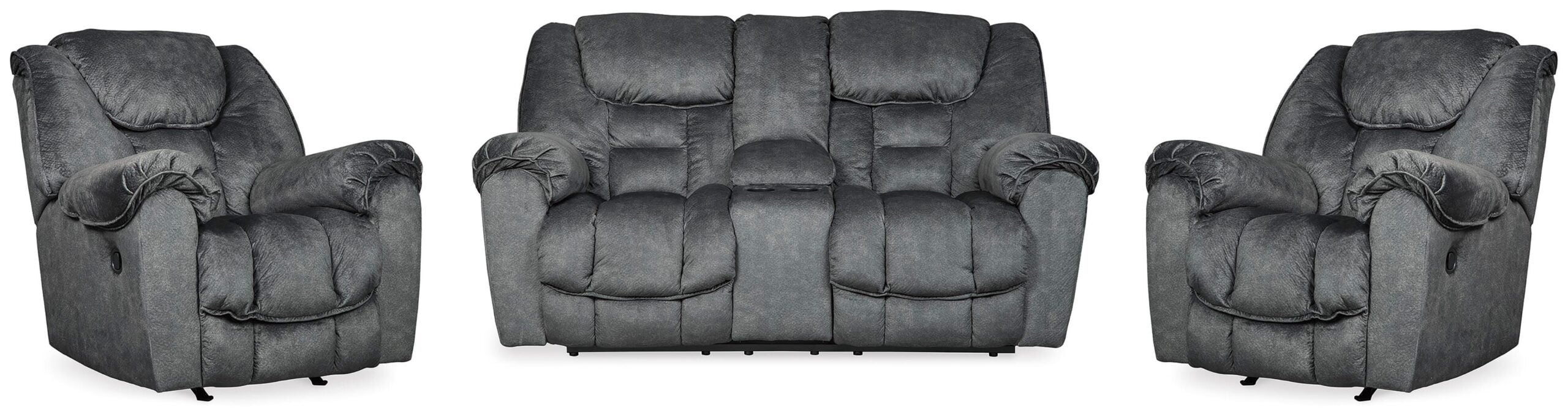 75a2837ecec253f7cb8100c95346d9dc Capehorn Reclining Loveseat and 2 Recliners - Image 1