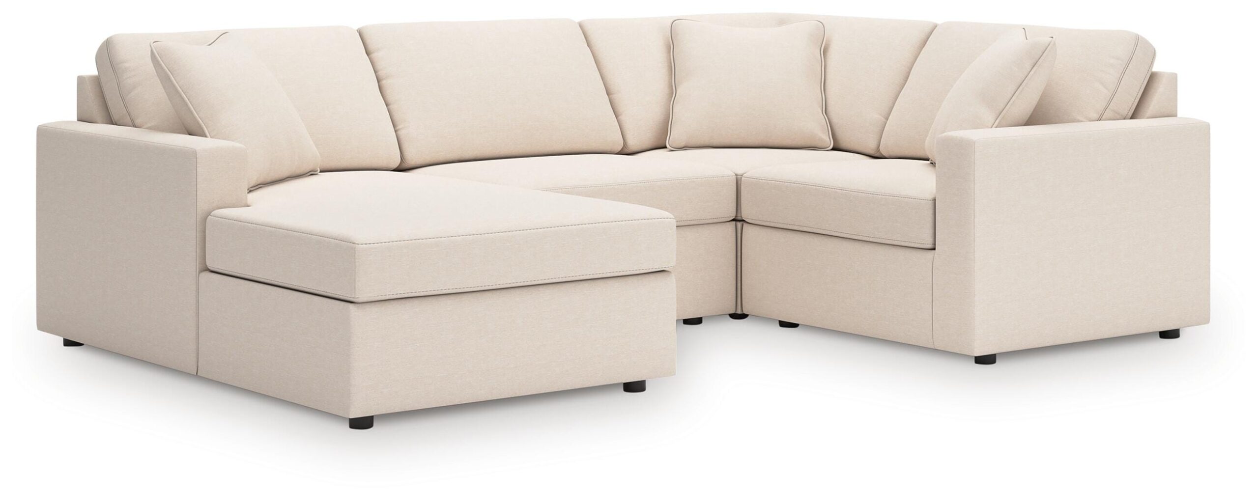 778980044e5465297bb5dd624a6c7253 Modmax 4-Piece Sectional with Chaise - Image 1