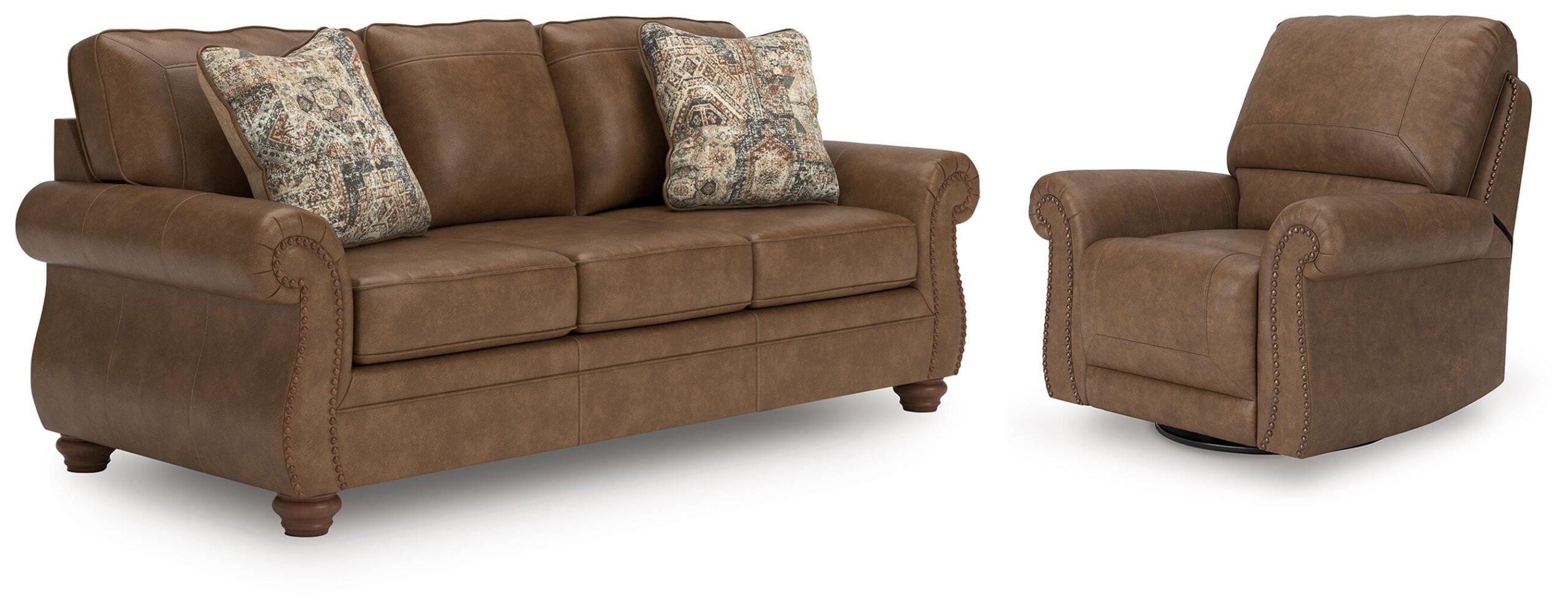 783ed90d40b28e4515b1bf5f3289a0e2 Chasemore Sofa and Recliner - Image 1