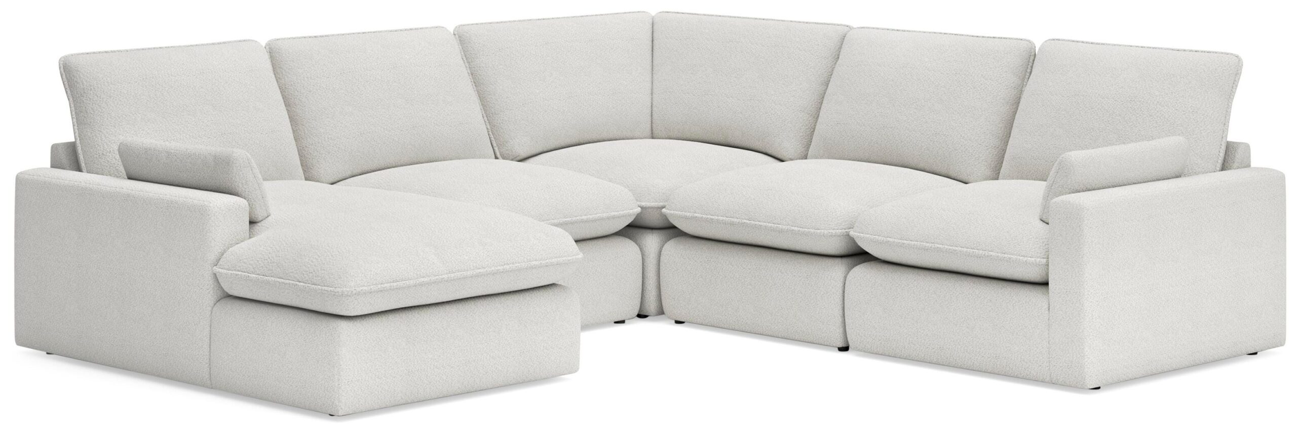 79d72f7dd7aa1b94c597ce3ecfeb15fd Gimma 5-Piece Sectional with Chaise - Image 1