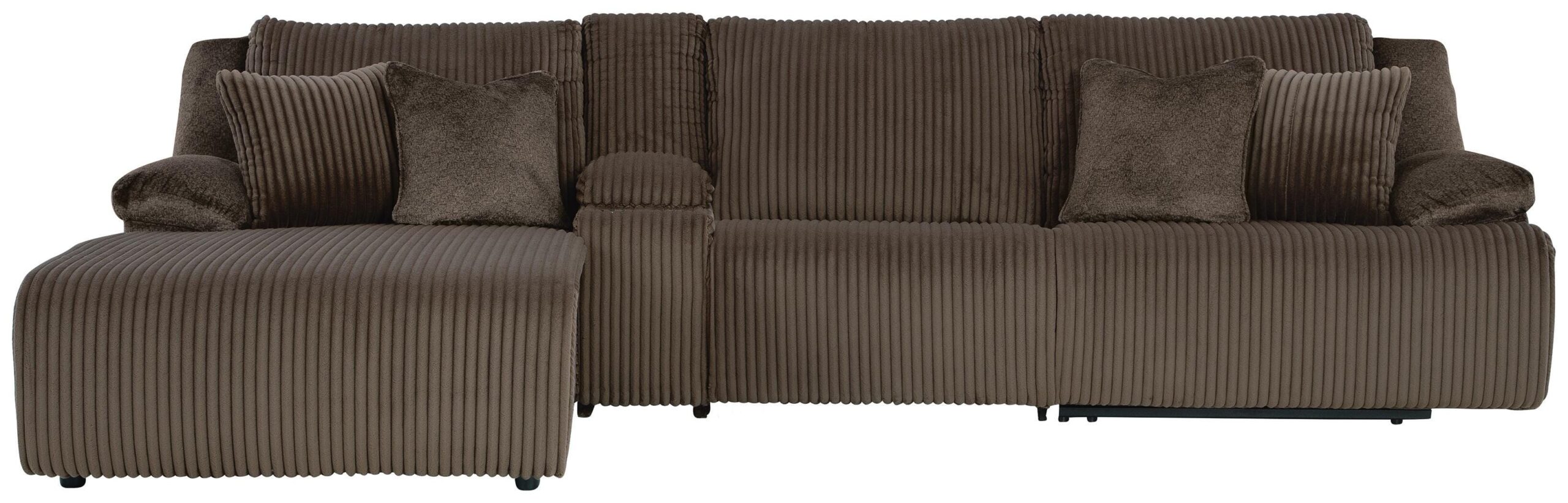 7d83a866842a694b9f61314ea88ee2c9 Top Tier 4-Piece Reclining Sectional with Chaise - Image 1