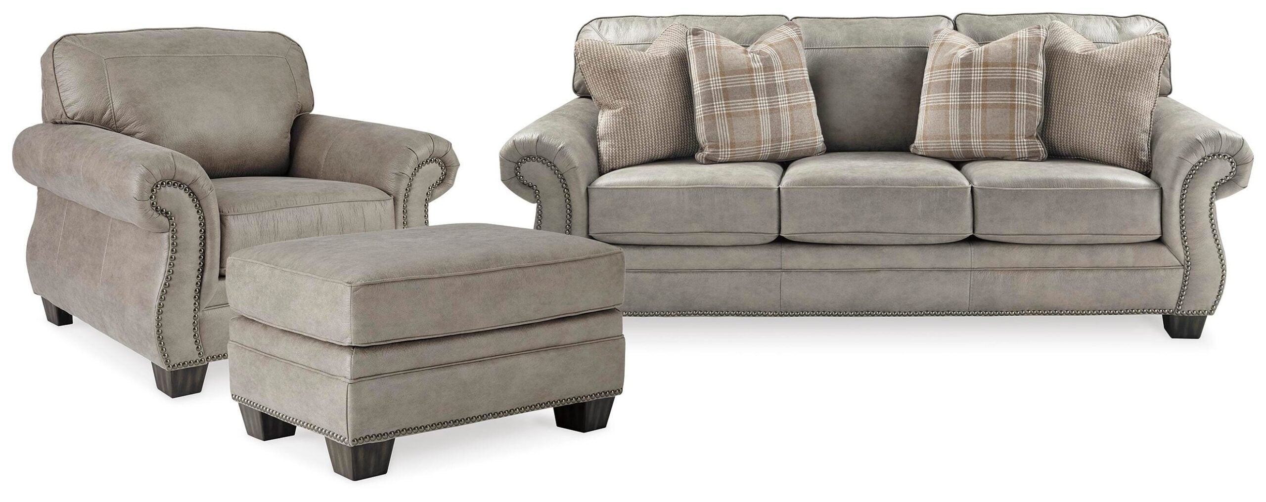 7f8f0defb918e65f6cd12a7b656c2039 Olsberg Sofa, Chair and Ottoman - Image 1