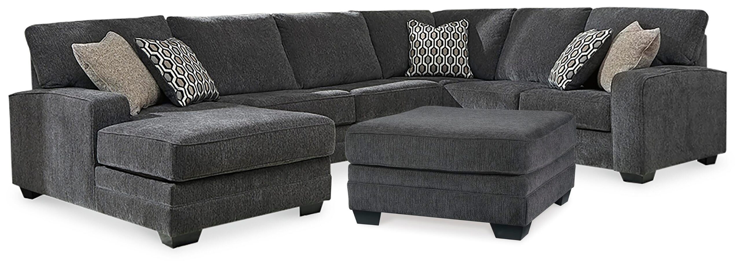 809243e27795242b6b260c3978aca828 Tracling 3-Piece Sectional and Ottoman - Image 1