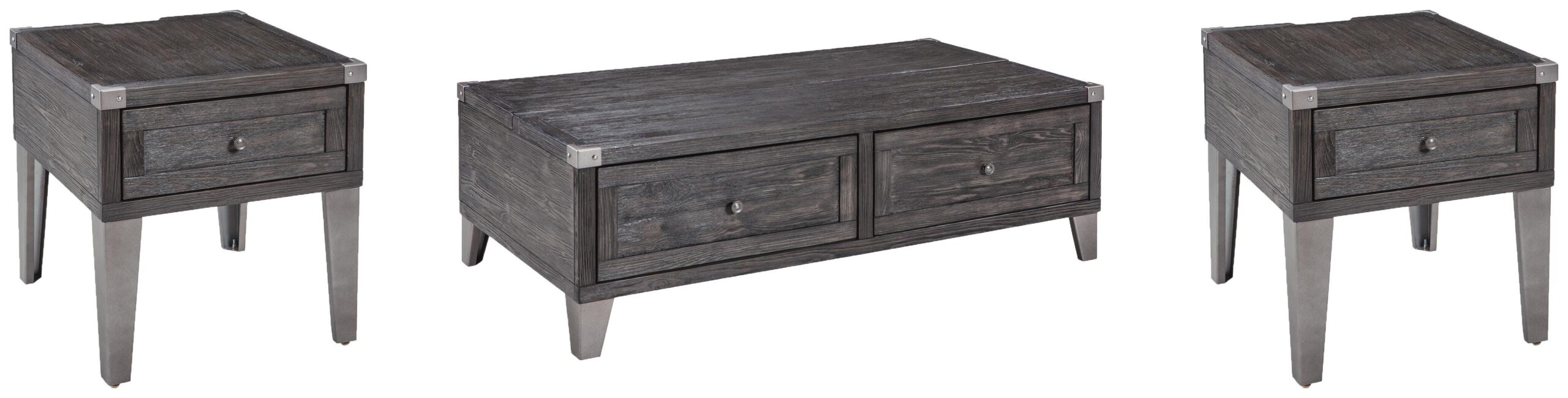 83651d0d3d5356611add861a476d7e2e Todoe Coffee Table and 2 End Tables - Image 1